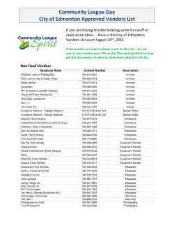 Community League Day City of Edmonton Approved