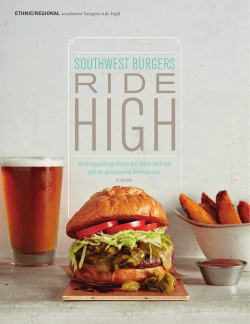 SouthweSt BurgerS - Cannery Row Brewing Company