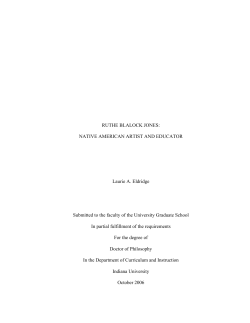 chapter one - Indiana University