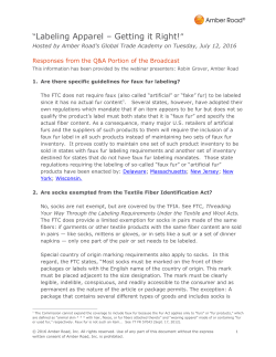 Labeling Apparel &ndash; Getting it Right!