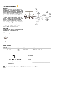 Sedona Triple Chandelier