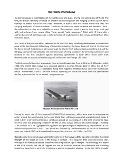 The History of Sonobuoys - Ultra Electronics Maritime Systems