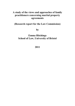 A study of the views and approaches of family