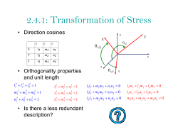 2.4.1: Transformation of Stress