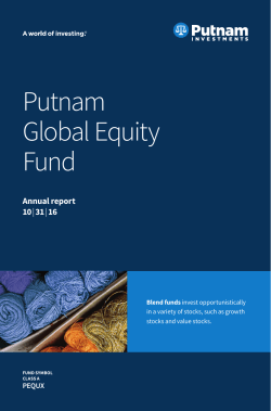 Putnam Global Equity Fund