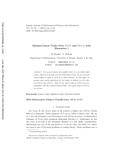 Optimal Linear Codes Over GF(7) and GF(11) with Dimension 3
