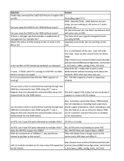 Question Answer Finally they removed the Cat65 VSS