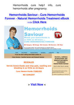 ## How To Get Hemorrhoids Saviour