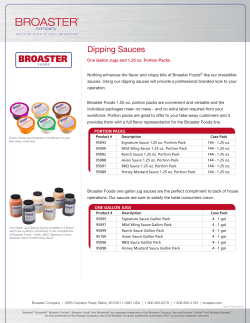 Dipping Sauces