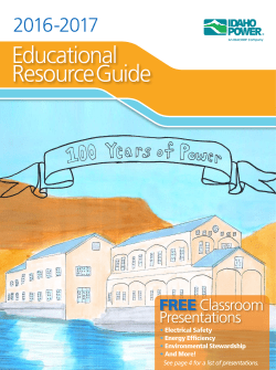 Education Resource Guide