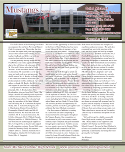 Newsletter - Saint Michael Catholic High School