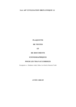 iaa a07 civilisation britannique l1 iaa a07 civilisation britannique l1