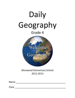 Daily Geography