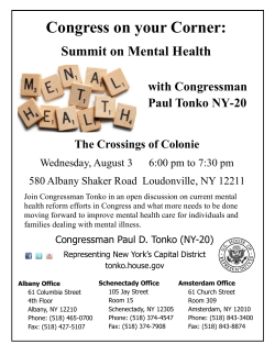 Congress on your Corner