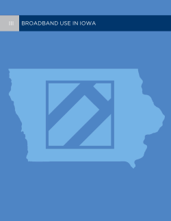Broadband Use in Iowa