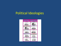 Political Ideologies - Hicksville Public Schools