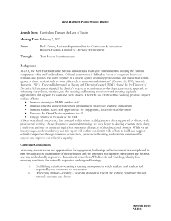 Curriculum Through the Lens of Equity