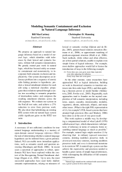 Modeling Semantic Containment and Exclusion in Natural