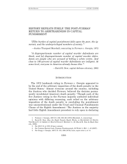 HISTORY REPEATS ITSELF: THE POST