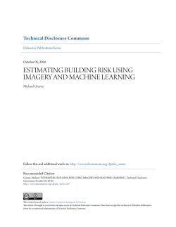 estimating building risk using imagery and machine learning