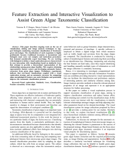 Feature Extraction and Interactive Visualization to Assist Green