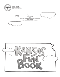 Kansas Fun Book - Kansas Secretary of State