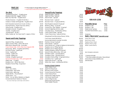 Bait List - Bob`s Bear Bait