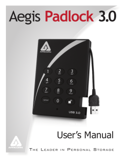 Aegis Padlock 3.0
