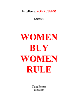 WOMEN BUY WOMEN RULE