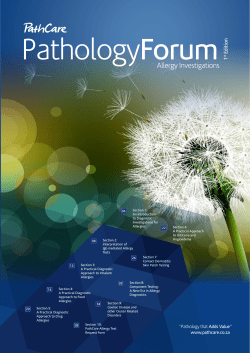 Allergy Investigations