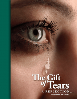 The Gift of Tears - St. Joseph Institute