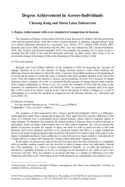 complete paper - Cascadilla Proceedings Project