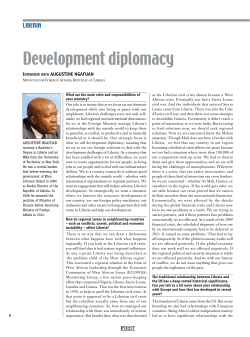 Development diplomacy