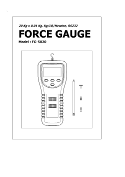 FORCE GAUGE