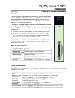 PACSystems RX3i Serial Bus Transmitter Module