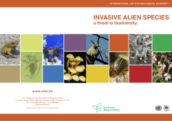 Invasive Alien Species: A Threat to Biodiversity