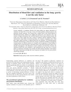 REVIEWARTICLES Distribution of blood flow and