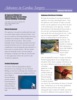 An Improved Method for Saphenous Vein