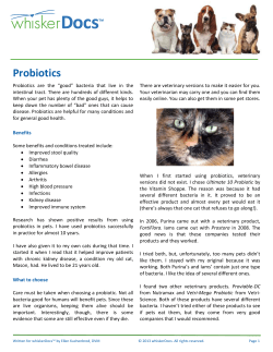 Probiotics