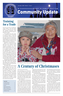 December 2009 - Mishkeegogamang First Nation