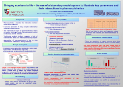 the use of a laboratory model system to illustrate key parameters and