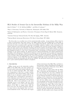 Milky Way Gas (Dickey)