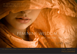 FEMININE WISDOM : - The Arrigo Programme