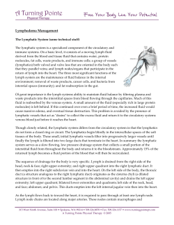 Lymphedema Management - Turning Pointe Physical Therapy, Inc.