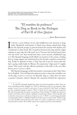 El nombre de podenco - H-Net