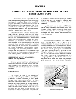layout and fabrication of sheet-metal and fiber