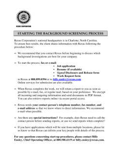 Pre-employment Forms - Savanna Energy Services Corp