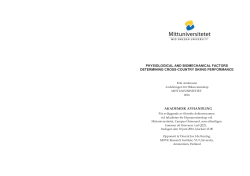 physiological and biomechanical factors