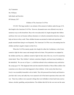 Children of the American Civil War - The Gilder Lehrman Institute of