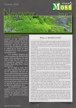Newsletter - MOSSclone
